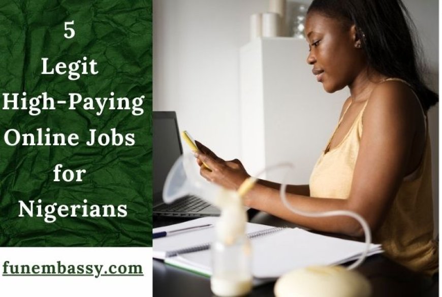 5 Legit High-Paying Online Jobs for Nigerians